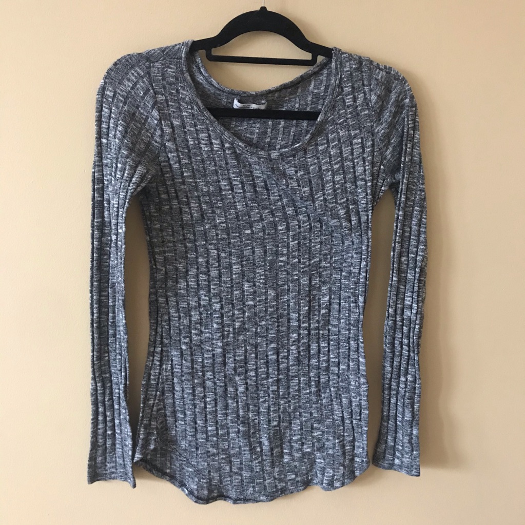 Basic Gray Long Sleeve